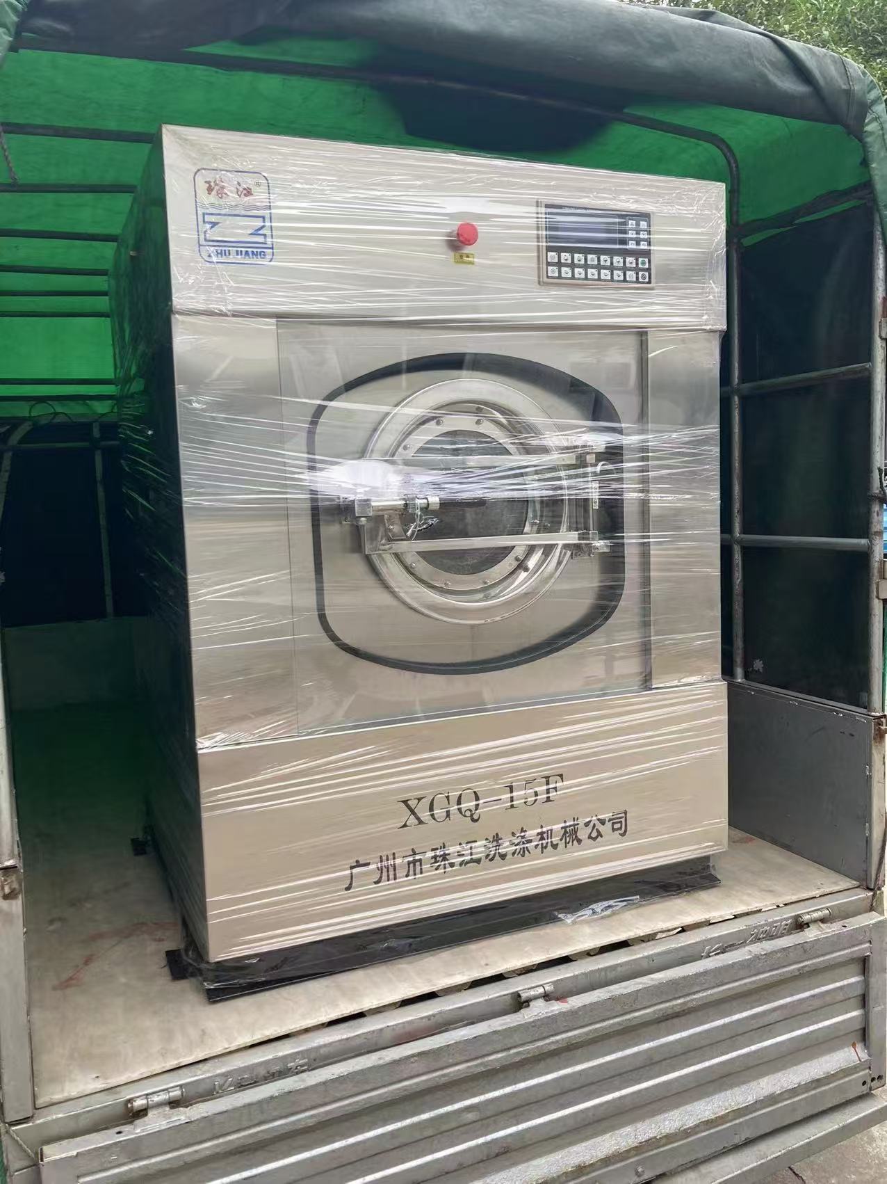 國家標準認證！廣州工業大型洗衣機XTH-250D如何破解度假村布草清洗難題？